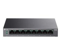 TP-Link Switch Ethernet desktop Gigabit a 8 porte con PoE+ a 8 porte, budget PoE da 62 W, ripristino automatico PoE, plug & play, involucro in metallo, ideale per sorveglianza IP e sicurezza di rete