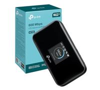 TP-Link M7750 Saponetta WiFi con SIM 4G+, Cat12 AC1200 Dual-Band, DL 600Mbps/UL 150Mbps, Batteria da 3280mAh, Porta Type-C, Micro SD Card, Touchscreen, Supporta fino a 32 Dispositivi, tpMiFi App