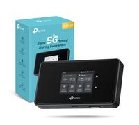 TP-Link Router mobile 5G M8550 con slot Sim, AXE3600 WiFi 6E, Tri Band Mifi, Touch Screen, porta Gigabit, WiFi portatile, crittografia VPN, interfaccia tipo C/antenna, ricarica rapida