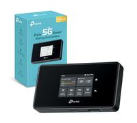 TP-Link M8550 Saponetta WiFi 5G, Router 5G, WiFi 6E AXE3600Mbps Tri-Band, DL 3400Mbps/UL 900Mbps, Batteria da 4700mAh, Porta WAN/LAN Gigabit, Touchscreen, Supporta fino a 32 Dispositivi, VPN Wireguard