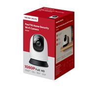 TP-LINK MERCUSYS MC200 - Telecamera FHD Wi-Fi per interni, telecamera di sorveglianza a 360°, visione notturna, audio a 2 vie, rilevazione di movimento/notifiche/allarme, zona privacy, supporta