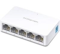 TP-Link Mercusys MS105 Switch Ethernet 5 Porte 10/100Mbps, Sdoppiatore Ethernet, Switch per la Casa e l'Ufficio, Plug e Play, Montaggio Desktop, Contenitore di Plastica (Confezione da 5)