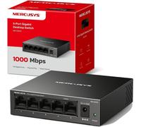 TP-Link Mercusys MS105GS Switch Ethernet 5 Porte Gigabit Sdoppiatore Ethernet
