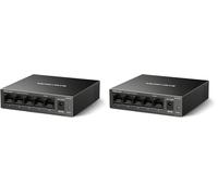 TP-Link Mercusys MS105GS Switch Ethernet 5 Porte Gigabit, Sdoppiatore Ethernet, Switch Gigabit per la Casa e l'Ufficio, Plug e Play, Montaggio Desktop, Cassa in Metallo, Durevole e Silenzioso