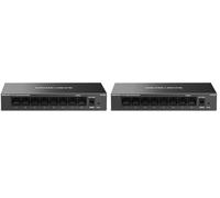 TP-Link Mercusys MS108GS Switch Ethernet 8 Porte Gigabit, Sdoppiatore Ethernet, Switch Gigabit per la Casa e l'Ufficio, Plug e Play, Montaggio Desktop, Cassa in Metallo, Durevole e Silenzioso