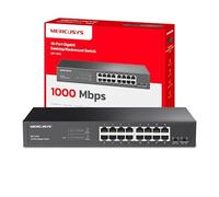 TP-Link Mercusys MS116GS Switch Gigabit 16 Porte, Montaggio Desktop o Rack, Plug