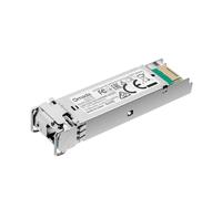 TP-Link Modulo SFP bidirezionale WDM Omada SM321B 1000Base-BX WDM, ricetrasmettitore fibra monomodale da 1,25 Gbps, LC Simplex, portata 20 km, hot swap, compatibile con DDM, SFP-MSA
