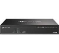 TP-Link VIGI NVR1004H-4P Videoregistratore di rete (NVR) Nero