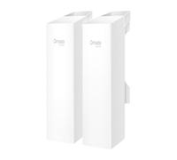TP-Link Omada EAP211-Bridge KIT | Bridge wireless punto-punto a punto da 5 GHz 867 Mbps | Punto di accesso a lungo raggio interno/esterno, 0,6 miglia | Mesh, MU-MIMO | SDN integrato | Accesso cloud e