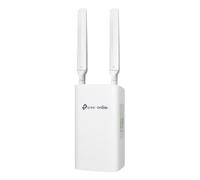 TP-Link Omada 4G+ Cat6 AX3000 Wi-Fi 6 Gateway esterno/interno, PoE++ o adattatore di alimentazione, porte Gigabit, 4G, supporto VPN multiprotocollo, gestione centralizzata, impermeabilità IP55