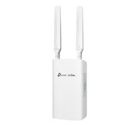 TP-Link Omada 4G+ Cat6 AX3000 Wi-Fi 6 Gateway esterno/interno, PoE++ o adattatore di alimentazione, porte Gigabit, 4G, supporto VPN multiprotocollo, gestione centralizzata, impermeabilità IP55