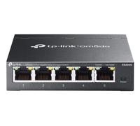TP-link Omada ES205G - Switch splitter Gigabit RJ45 a 5 porte, facile da gestire, plug and play, senza ventola, custodia in metallo, montaggio a parete o da scrivania