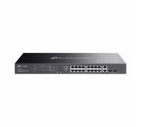 TP-Link Omada ES220GMP Switch di rete gestito L2 Gigabit Ethernet (10/100/1000) Connessione Ethernet, supporto Power over Ethernet (PoE) Nero - Nouvo