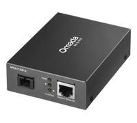 TP-Link Omada MC211CS-2 convertitore multimediale di rete 1000 Mbit/s 1310 nm Modalità singola Nero