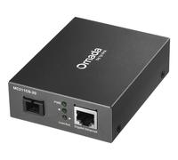 Omada Gigabit WDM Media Converter, 1 porta RJ45 supporta half-/full-duplex, Auto-MDI/MDIX, 1 x porta SC/UPC, 1550 nm TX, 1310 nm RX, distanza in fibra fino a 20 km, by TP-Link, garanzia di 3 anni