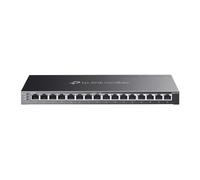 TP-Link TL-SG2016P switch di rete L2/L3/L4 Gigabit Ethernet 10/100/1000 Supporto Power over Ethernet PoE Nero