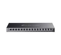 TP-Link TL-SG2016P switch di rete L2/L3/L4 Gigabit Ethernet 10/100/1000 Supporto Power over Ethernet PoE Nero