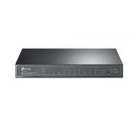 TP-LINK TL-SG2210P switch di rete Gestito L2/L4 Gigabit Ethernet (10/100/1000) Nero Supporto Power over Ethernet (PoE)