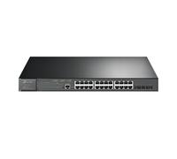 TP-Link Omada SG3428XMP switch di rete Gestito L2+ Gigabit Ethernet (10/100/1000) Supporto Power over Ethernet (PoE) 1U Nero
