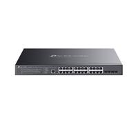 TP-Link Omada SG3428XMPP Switch di rete gestito L2+ Gigabit Ethernet (10/100/1000) Connessione Ethernet, supporto Power over Ethernet (PoE) 1U Nero - Nouvo