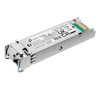 TP-Link TL-SM321B Modulo SFP Mini-GBIC Monomodale, Bidirezionale 1000 Base-BX10-U LC, Colore Argento