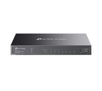 TP-Link Omada TL-SG2008P Gestito L2/L2+ Gigabit Ethernet [10/100/1000] Supporto Power over Ethernet [PoE] Nero (JetStream 8-Por