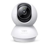 Tapo C230 Smart Pan/Tilt AI Home Security Telecamera Wi-Fi 3K 5MP 1620p, Audio bidirezionale, Controllo vocale, Visione notturna, Rilevamento pianto bambino, Motion Tracking, Rilevamento Intelligente
