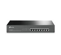TP-Link TL-SG1008MP Non gestito Gigabit Ethernet (10/100/1000) Supporto Power over Ethernet (PoE) 1U Nero