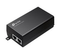TP-Link TL-POE160S PoE+ Injector IEEE 802.3af/at, 30W Gigabit PoE Injector Adattatore, 2 Porta RJ45 10/100/1000Mbps, Ethernet Gigabit, Plug & Play, Custodia in Metallo Resistente