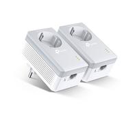 TP-Link Powerline Kit Nano Powerline AV600 con presa passante e 600 Mbit/s