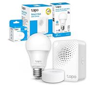 TP-Link Pulsante Smart + Lampadina Starter Kit, Tapo L520E Lampadina Wi-Fi E27 B