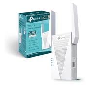 TP-Link RE715X Ripetitore WiFi 6 Dual-Band AX3000Mbps, Porta Gigabit, Roaming Intelligente, Modalità AP, Configurazione WPS/App, Compatibile con Tutti i Box Internet, 160MHz,MU-MIMO