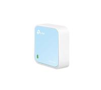 TP-Link TL-WR802N router wireless Fast Ethernet Banda singola (2.4 GHz) Blu, Bianco