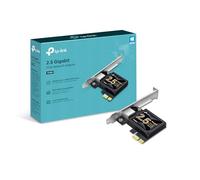 TP-Link, Scheda di rete PCIe da 2,5 GB (TX201), adattatore di rete PCIe a 2,5 Gigabit Ethernet, supporta Windows 11/10/8.1/8/7, Win Server 2022/2019/2016, Linux
