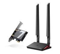 TP-Link - Scheda WiFi 7 BE9300 PCIe WiFi per PC computer (Archer TBE550E), adattatore wireless a tre bande con MLO, LED, Bluetooth 5.4, WPA3, latenza ultra bassa e facile installazione, LED