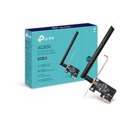 TP-Link Scheda WiFi PCIe per PC desktop, scheda di rete interna wireless Dual Band (Archer T2E) antenna ad alto guadagno, MU-MIMO, WPA3, basso profilo, supporta Windows 10