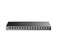 TP-Link SG2016P, Jetstream 16 Port Gigabit Smart Switch con 8 porte PoE+ | 8 porte PoE+ 120W, Omada SDN integrato, recupero PoE, IPv6, routing statico