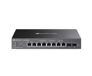 TP-Link SG2210XMP-M2 Switch multi-gigabit con 8 porte 2,5G, 2 porte 10G SFP+, 160 W PoE+ e gestione Omada Cloud, ideale per un'infrastruttura di rete