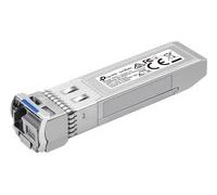 TP-Link Ricetrasmettitore Omada 10G SFP+ LC, modalità singola, supporta la tecnologia bidirezionale DDM e WDM, fino a 10 km, compatibile con switch con porte SFP+ 10G, risparmio sui costi, collegabile