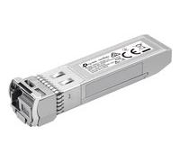 TP-Link Ricetrasmettitore Omada 10G SFP+ LC, modalità singola, supporta la tecnologia bidirezionale DDM e WDM, fino a 10 km, compatibile con switch con porte SFP+ 10G, risparmio sui costi, collegabile