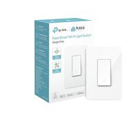 TP-LINK Smart Wi-Fi Light Switch, Works with Amazon Alexa, No Hub Required, Single Pole, Control Your Fixtures from Anywhere (HS200) by TP-LINK