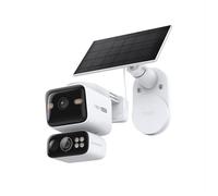 Tp-link - Solar-powered Dual-lens Pan/tilt Security Camera K-bianco TP-Link