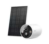 Tapo C425 KIT Telecamera Wi-Fi Esterno a Batteria 2K 4MP con Pannello Solare Visione Notturna a Colori