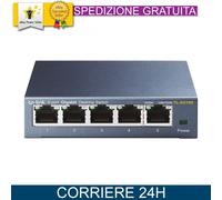 TP-Link TL-SG105 Non gestito Gigabit Ethernet (10/100/1000) Nero