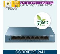 TP-LINK Switch 8 Porte Gigabit RJ45 10/100/1000Mbps Ethernet Network