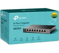 Tp-link omada tl-sg108s switch di rete non gestito gigabit ethernet (10/100/1000) nero