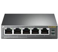 TPLINK TLSF1005P - Switch, 5 porte, Fast Ethernet, PoE