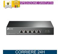 TP-Link TL-SX105 switch di rete Non gestito 10G Ethernet (100/1000/10000) Nero