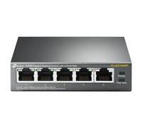 Tp Link Switch di rete 5 porte Unmanaged PoE Black TL SG1005P Gigabit