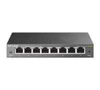 Tp Link Switch di rete 8 porte Easy Smart Gray TL SG108 Gigabit (1000Base-TX)